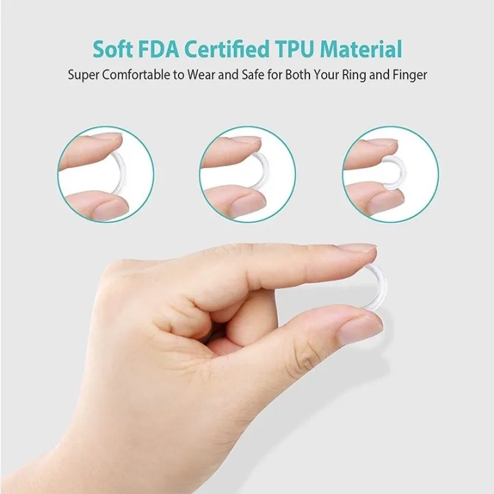 12Pcs%206-Sizes%20Multipurpose%20Invisible%20Clear%20Ring%20Size%20Adjusters%20Silicone%20Loose%20Rings%20Reducers%20Non-silp%20Ring%20Guard%20Spacers%20Rings%20Jewelry%20Tools%20-%20Image%207