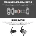 Fantech Eg3 Wired Earbuds Black. 
