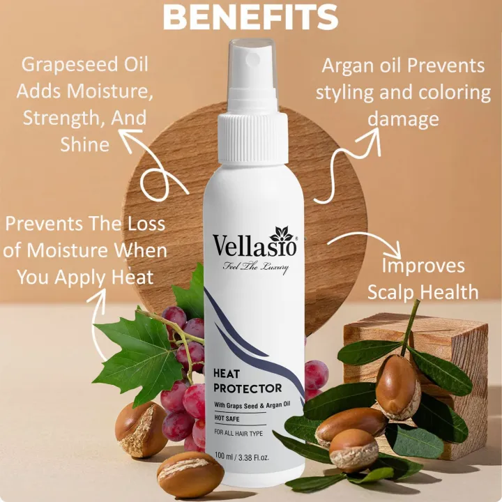 VELLASIO%20Classic%20Heat%20Protection%20Spray%20For%20Hair%20Straightener%20With%20Argan%20Oil,%20Grapes%20Seed%20&%20Heat%20Protector%20Hair%20Spray%20(Classic%20Collection%20Hair%20Spray)%20White%20Bottle,%20Pack%20of%201%20%20150ML%20(FROM%20INDIA)SAB%20-%20Image%204