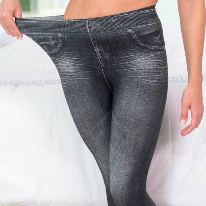 Slim and Lift Ladies Jeans Black