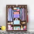 Collapsible Wardrobe Microfiber Collapsible Wardrobe. 