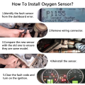 39210-03BB1 3921003BB1 Back Probe Oxygen O2 Sensor for Morning Picanto Stonic 1.2 2016-2020 Replacement. 