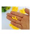 500+ Plastic BB Bullets for Toy Guns - 6mm Yellow Plastic Reusable Bullets Pack by ZinZen. 