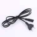 Universal Short EU Standard To C7 Power Cable Lead Cord AC 2-Pin Plug. 