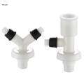Floor Drain Adapter Sewer Connector Adapter Sturdy Basin Durable Washing Machine Floors Drain Joints. 