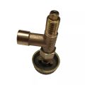 Propane Heater Valve Brass Gas Control Needle Valve With Knob. 
