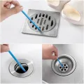 【WEJA】12/set universal Pipe cleaner stick powerful sink & drain cleaner rod Oil Decontamination Kitchen Toilet Bathtub  Accessories. 