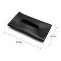 Car Tissue Box Towel Sets Car Sun Visor PU Leather Tissue Box Holder Car Tissue Holder for Cars Black. 