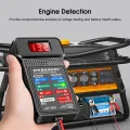 Geepact 12V Multifunctional Battery Testers Automobile Battery Tester LED Display Screen Electrician Tool Auto Repair Industry Detection Digital Battery Diagnosis Portable Battery Testing Device. 