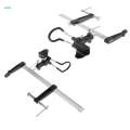 Adjustable Clamp on Fishing Rod Holder Rack Pole Bracket Fishing Tackle S. 