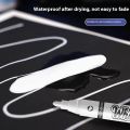1/3/6 Pcs White Marker Pens Waterproof Write Smooth Quick Dry Dust-free Supplies Doodling Manga Drawing Stationery. 