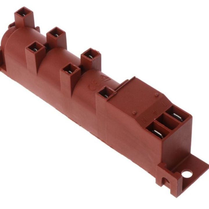 DC 1.5V Oven Stove Ignitor 6 Terminal Connections Spark Ignitor Oven Stove Ignitor Oven Ignitor Accessories for Stove