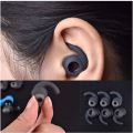 3pairs Soft Silicone Ear Pads Eartips for Earphone Silicone case Ear Hook In-ear Earbuds Earphone Accessories Ear tips. 