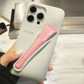 Minimalist Solid Color Rhode Case For iPhone 15 14 Plus 13 12 Mini 11 Pro Max Can Be Installed With Cover Lipstick No Come With. 