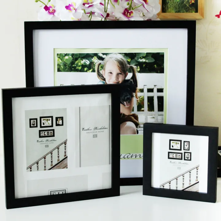 Nature%20Wooden%20Square%20Picture%20Frame%2030X30%2035X35cm%20Plexiglass%20Include%20Poster%20Photo%20Frames%20For%20Wall%20Hanging%20Photo%20Frame%20-%20Image%202