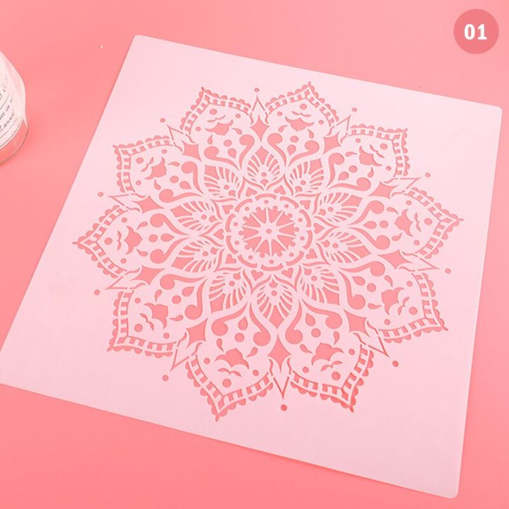 30cm%20DIY%20Craft%20Mandala%20Round%20Geometry%20DIY%20Layering%20Stencils%20Painting%20Scrapbook%20Coloring%20Embossing%20Album%20Decorative%20Template%20-%20Image%206