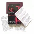 50 positions of bondage Bedroom Commands Adult Fun Love Cards, Naughty Gifts, Valentine's game, Halloween gift. 