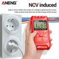 ANENG M113 Pocket Portable Multímetro Tester 1999 Counts Mini Multimeter CAT II 600V AC/DC Voltage Auto Machine Multitester Tool. 