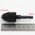 Quick change keyless drill bit chuck hex shank adapter converter tool Cologo. 