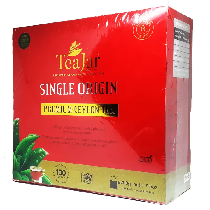 Tea%20Jar%20Single%20Origin%20100%25%20Natural%20Premium%20Ceylon%20Black%20Tea%20100%20Tea%20Bags%20200g%20-%20Image%202
