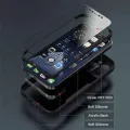 【ThinkWay】360 Full Body Front Screen Transparent Phone Case For iPhone 11 12 13 Pro Max XS X XR 7 8 Plus SE 2 Shockproof Bumper Back Cover. 