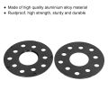 Wheel Spacer Aluminium Alloy High Strength 5mm/0.20in Hub Centric Wheel Adapters Rustproof High Accuracy for Car. 