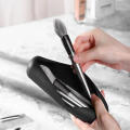 Makeup Brushes Set Travel Make-up Brush Holder Make Brush Holder Lemon Makeup Bag Silicone Makeup Brush Storage. 