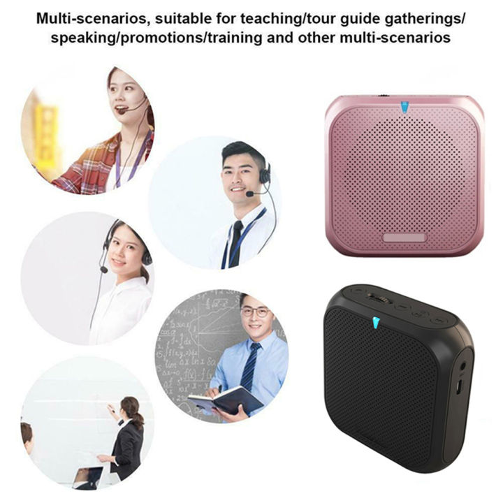 K400%20Portable%20Microphone%20Voice%20Amplifier%20Megaphone%20Fm%20Mp3%20With%20Wired%20Microphonefor%20Teacher%20Training%20Tour%20-%20Image%203