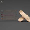 Finger Skateboard with Screwsdriver Props Set -Slip Pad Maple Wood DIY Reduce Pressure. 
