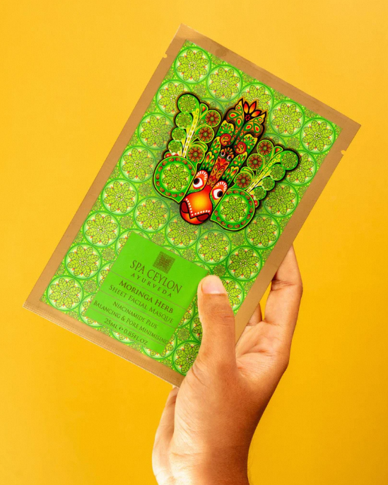 Spa%20Ceylon-%20Moringa%20Herb-%20Sheet%20Facial%20Masque%20-%20Niacinamide%20Plus%20Balancing%20&%20Pore%20Minimising%20-%20Image%203