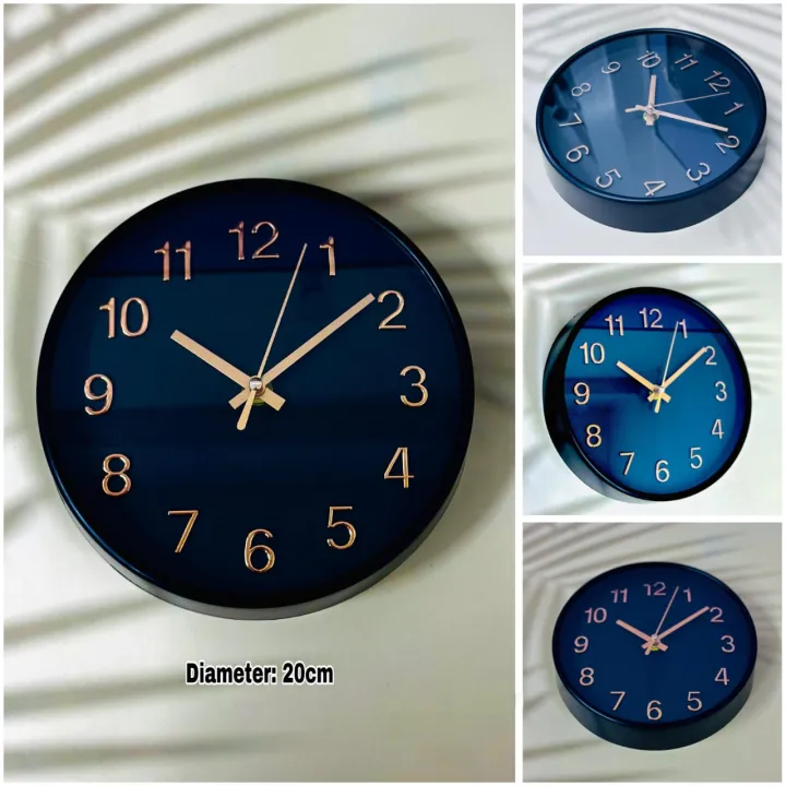 20cm%20Diameter%20Wall%20Clock%20Simple%20Style%20High-precision%20Battery%20Operated%20Round%20Hanging%20Clock%20Easy-to-Read%20Non-Ticking%20Quartz%20Clock%20Wall%20Decor%20-%20Image%203