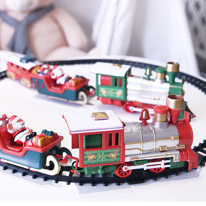 Christmas%20Train%20Electric%20Toys%20Christmas%20Tree%20Decoration%20Train%20Track%20Frame%20Railway%20Car%20with%20Sound&Light%20Rail%20Car%20Christmas%20Gifts%20-%20Image%202