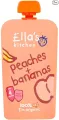 Ella's Kitchen Stage 1 From 4 Months Organic Peaches and Bananas 120 g. 
