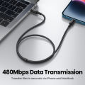 UGREEN USB C to Lightning Cable Nylon Braid MFi Certificate for iPhone 13,12, 12 Pro,11 /iPhone 11 Pro /XS Max X 8 20W PD Fast Charger Data Cable for Macbook Pro, Air, iPad Pro 2020,2018 USB C Cord. 