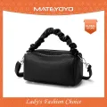MATEYOYO Women Hand Bag Fashion Shoulder Bag Elegant Classy Bags Cloud Sling Bag Cross Body Bag Crossbody Bag Casual Bags Double Zipper Bag Trend Retro Sling Bag. 