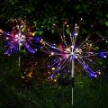 【ALLGOOD】Ready Stock ++Solar Light Garden Lights Firework Light String Multicolor Fairy Light,Christmas Landscape Path Lawn Lamp Outdoor Waterproof Garden Decoration Light Lighting, Suitable for Home, Garden, Courtyard, Yard, Christmas. 