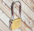 PADLOCK - Globe brand  Long Shackle (  You can choose from different sizes ). 