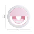 Led Cellphone Picture With Mini Light Three Levels As The Fill Light Circular Autodyne Lamp Is The Live Broadcast Of The Portable. 