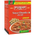 Pushp Brand SOYA Chunks High Protein and Pure Vegetarian, SOYA Wadi (200gm) (Pack of 2)(FROM IND)JEZ. 