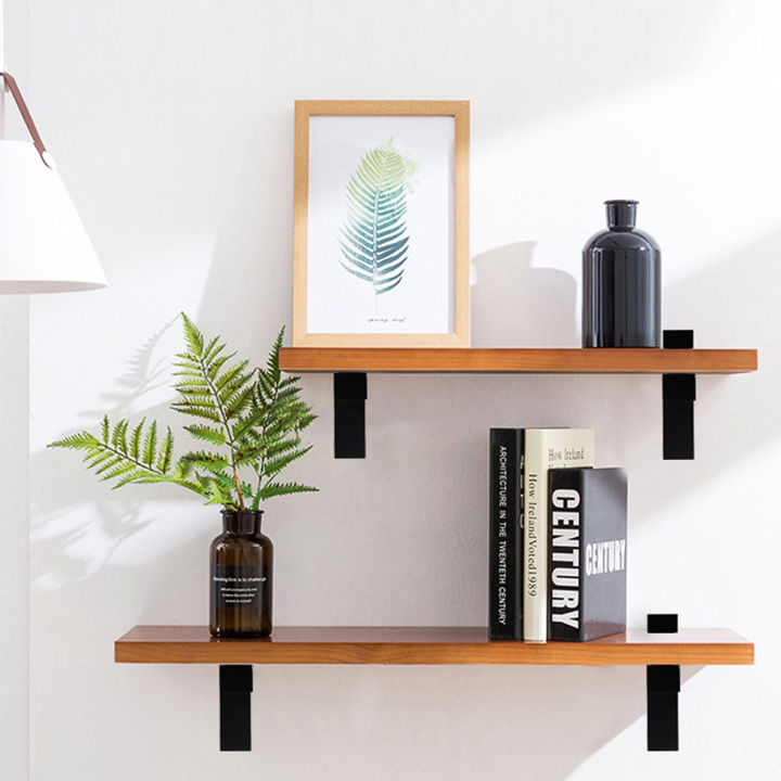2%20Pcs%20Wood/Glass%20Shelf%20Bracket%20for%203-28mm%20Thick%20Shelves,Black%20-%20Image%208