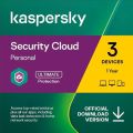 Kaspersky Security Cloud Personal 2025 (1 Year, 3 Devices). 