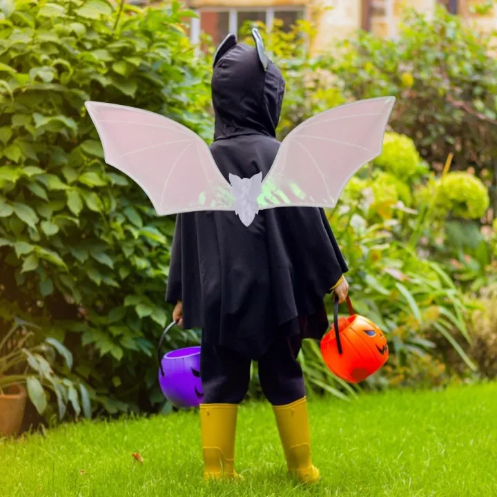 Creative Large Bat Wing Cosplay Props Organza Cosplay Wing Sparkle ...