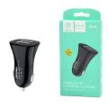 Denmen DZ06 3.1A Dual Charging Port Car Charger Auto ID Short Circuit Protection USB Mobile Car Charger. 