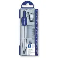 STAEDTLER® Noris 550 60 School Compass Universal Adapter, Lead box In Case With Ruler. 