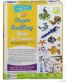 2 in 1 Paper Quilling (Birds and Sea Creature) Making Art and Craft Toys Kits. 