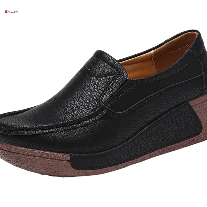 Women's%20Casual%20Shoes%20Fashion%20Thick%20Bottom%20Slip%20on%20Women%2038%20black%20-%20Image%205