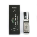 Lacoste_ Rukni Brand Luxury French Fragrance 6ml Oil Attar Perfume - Luxury Long Lasting Concentrated Perfume. 