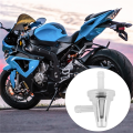 2x MOTORCYCLE CLEAR INLINE GAS RIGHT ANGLE FUEL FILTER 1/4 6/7MM BIKE. 