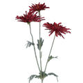 Artificial Crab Claw Chrysanthemum Stem Flocking Needle Lily Wedding Decor Home Garden Ornament. 