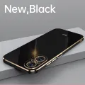 For Huawei Nova 9 SE Back Cover Luxury 6D Plating Square Frame Shiny Case Camera Lens Protection Soft Silicone Mobile Phone Cases. 